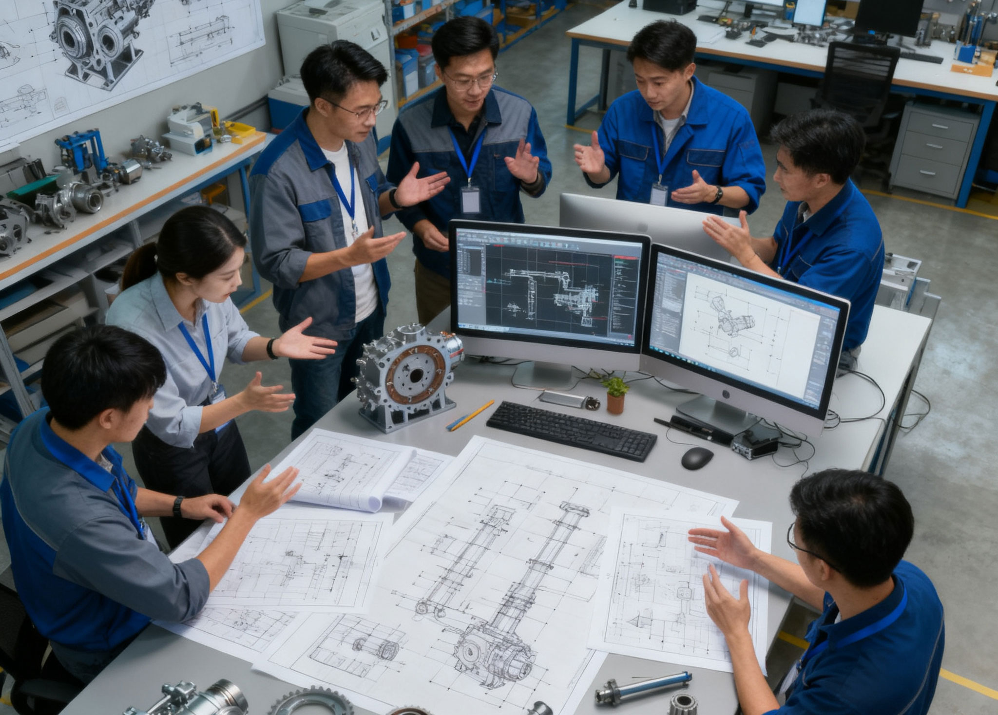 五金冲压件自动上下料机械手集成方案